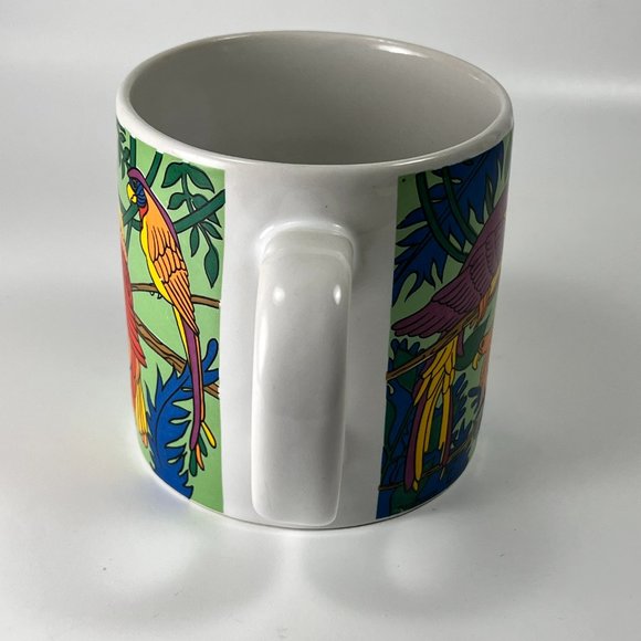Parrot Bird Ceramic Coffee Tea Cup Mug Gift Collectible Gift - Picture 3 of 14